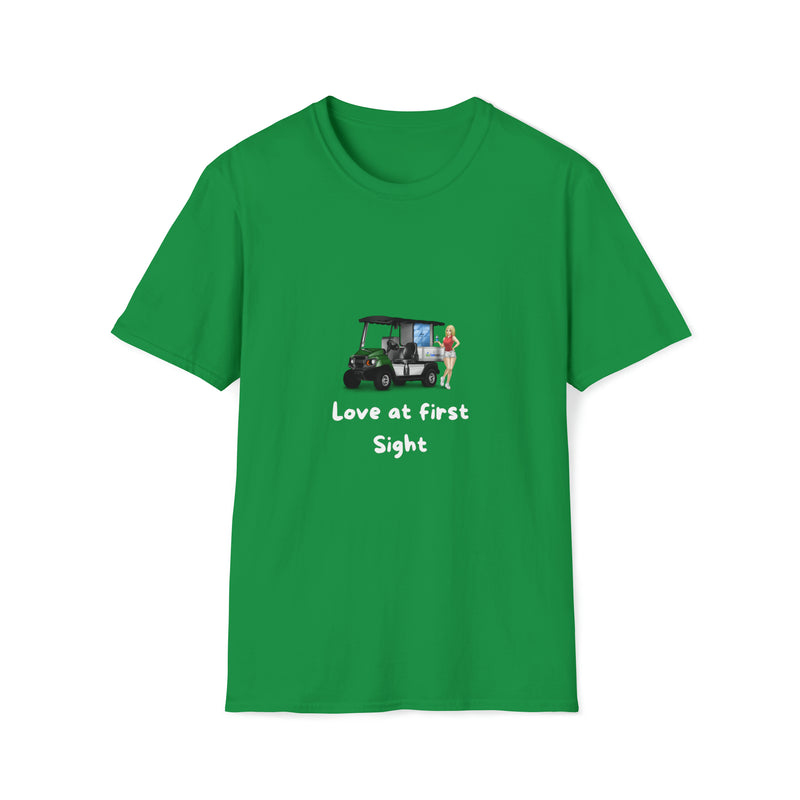 Cart girl love at first sight Unisex Softstyle T-Shirt