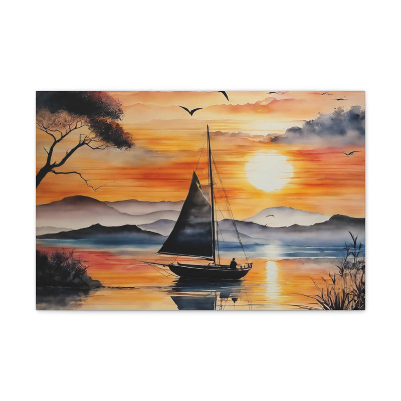 Sailboat - Canvas Gallery Wraps