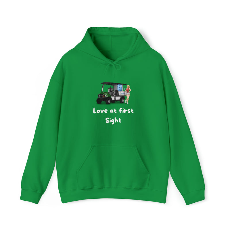 Love at first sight Unisex Heavy Blend™ Hooded Sweatshirt