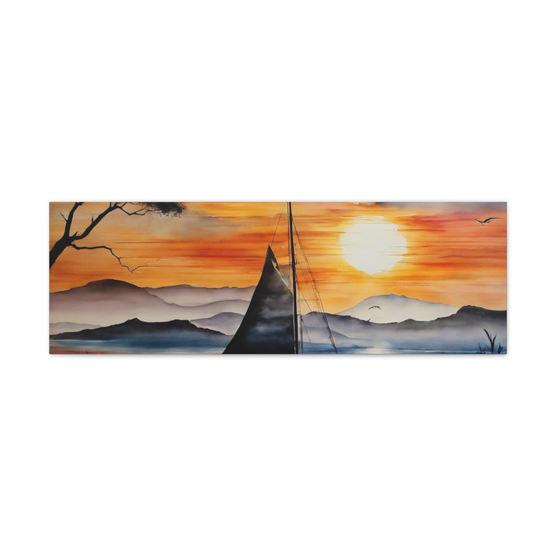 Sailboat - Canvas Gallery Wraps