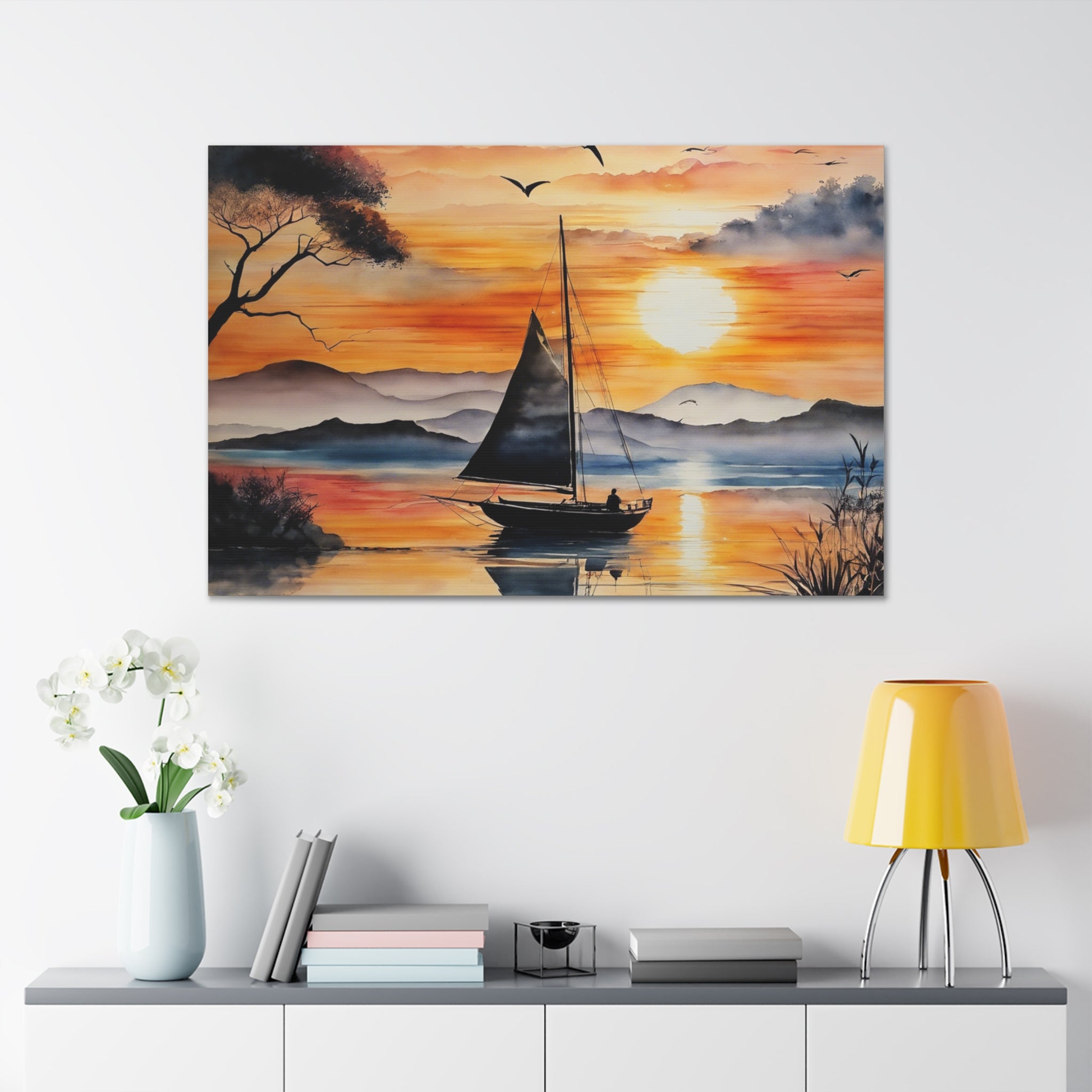 Sailboat - Canvas Gallery Wraps