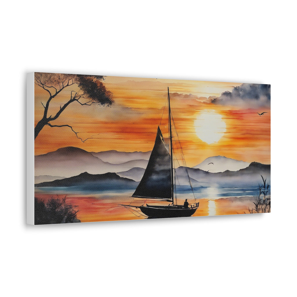 Sailboat - Canvas Gallery Wraps