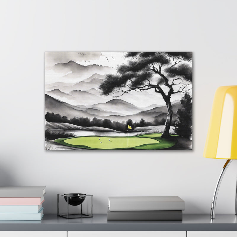 Golf's Dream Canvas Gallery Wraps