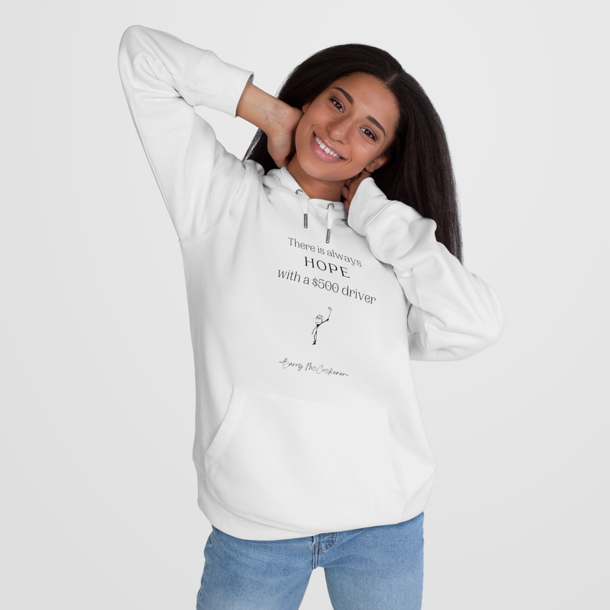 "HOPE" -Golf King Hooded Sweatshirt