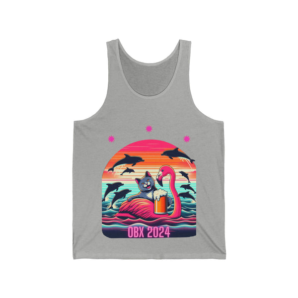 OBX Tank Drip Unisex Jersey Tank