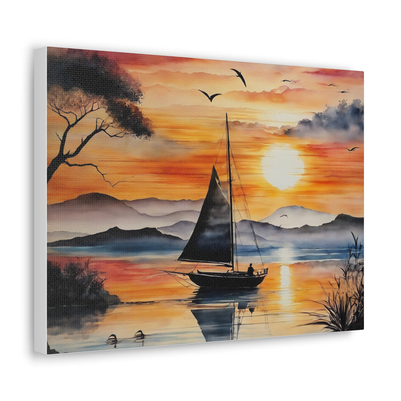 Sailboat - Canvas Gallery Wraps