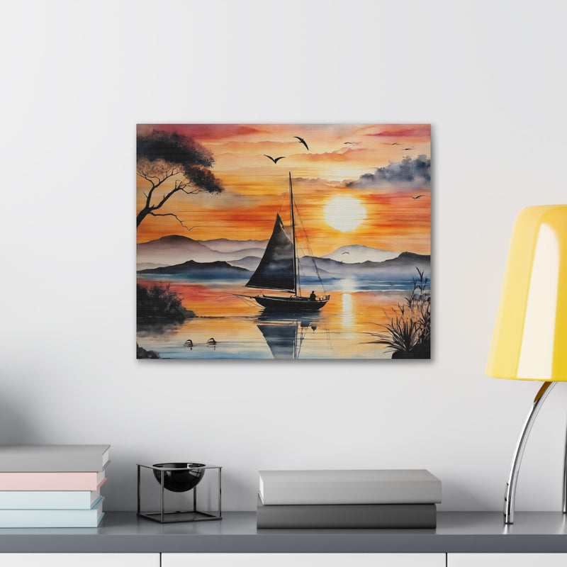 Sailboat - Canvas Gallery Wraps