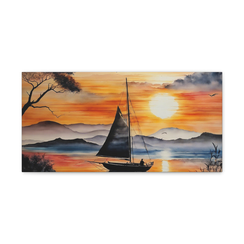 Sailboat - Canvas Gallery Wraps