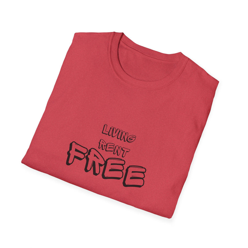 Living Rent Free - Unisex Softstyle T-Shirt