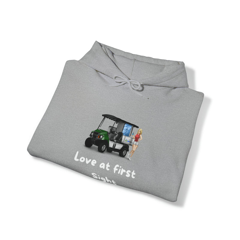 Love at first sight Unisex Heavy Blend™ Hooded Sweatshirt