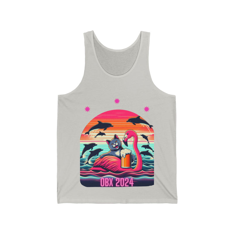 OBX Tank Drip Unisex Jersey Tank