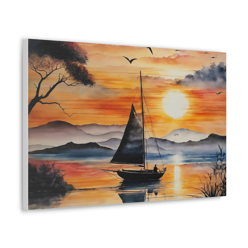 Sailboat - Canvas Gallery Wraps