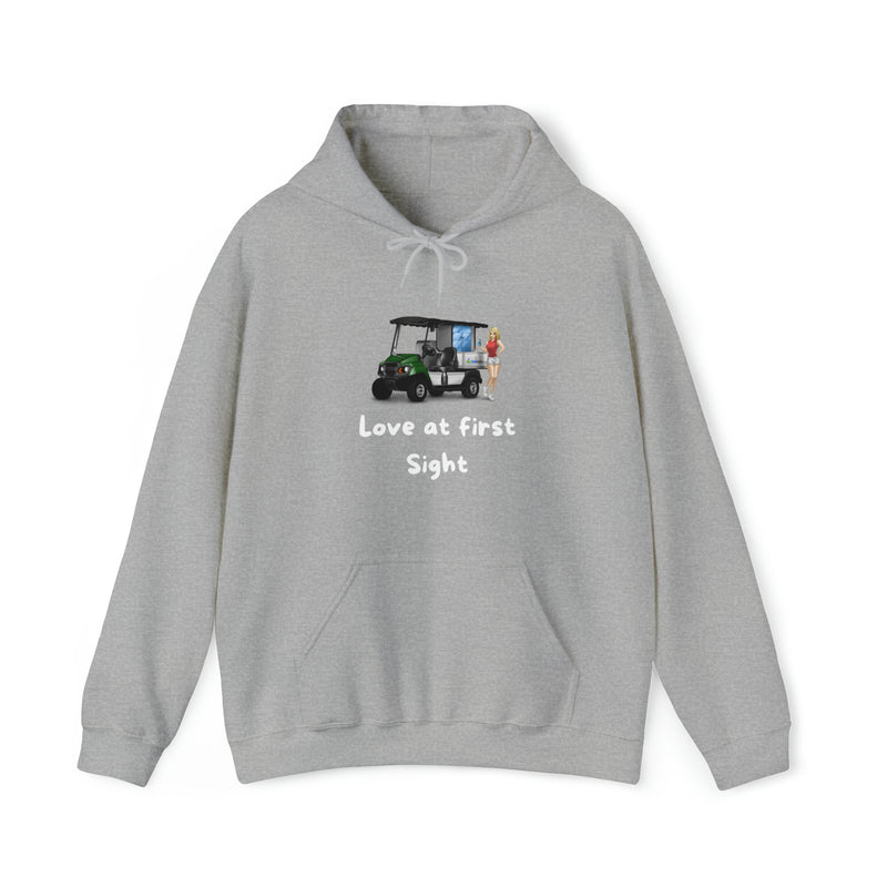 Love at first sight Unisex Heavy Blend™ Hooded Sweatshirt