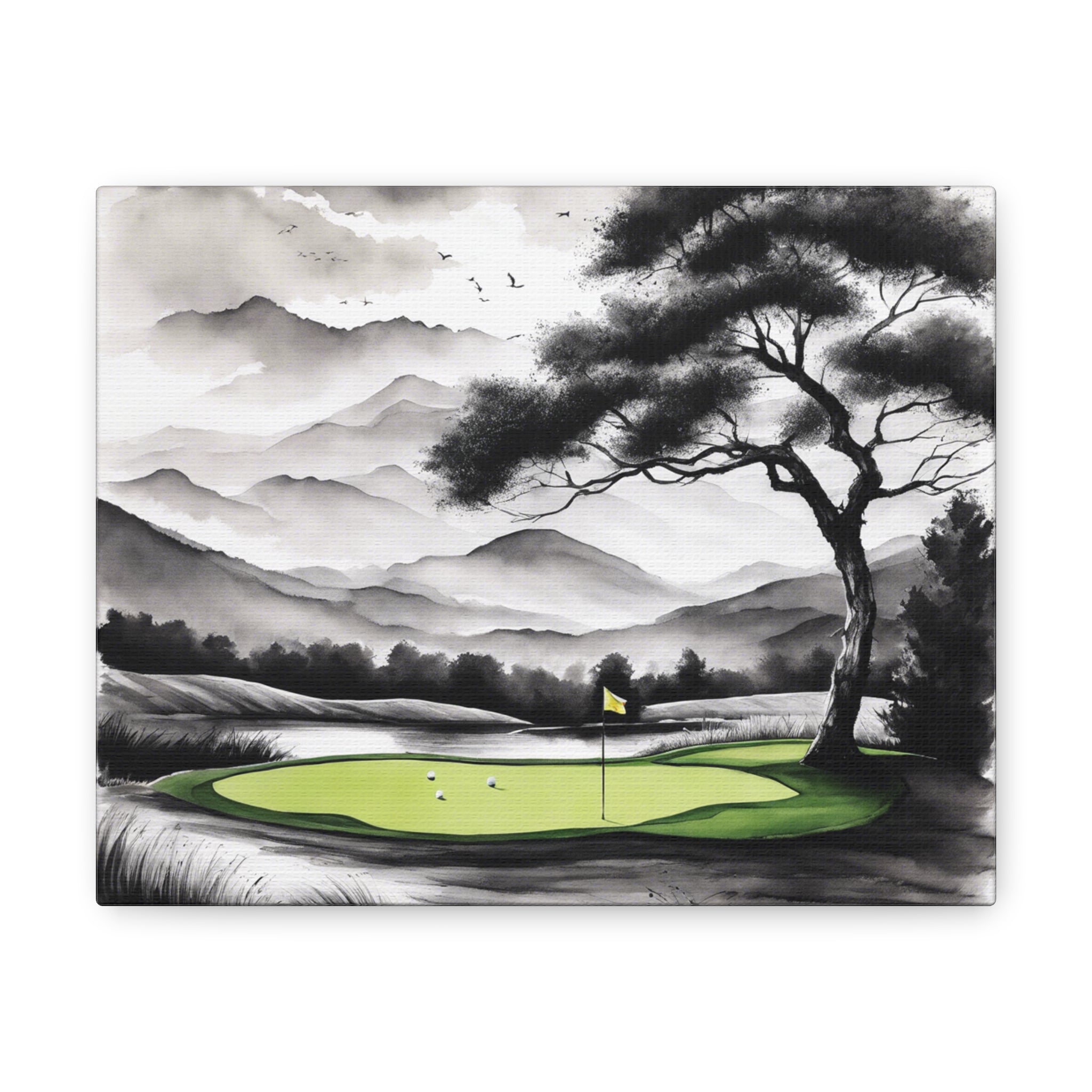 Golf's Dream Canvas Gallery Wraps