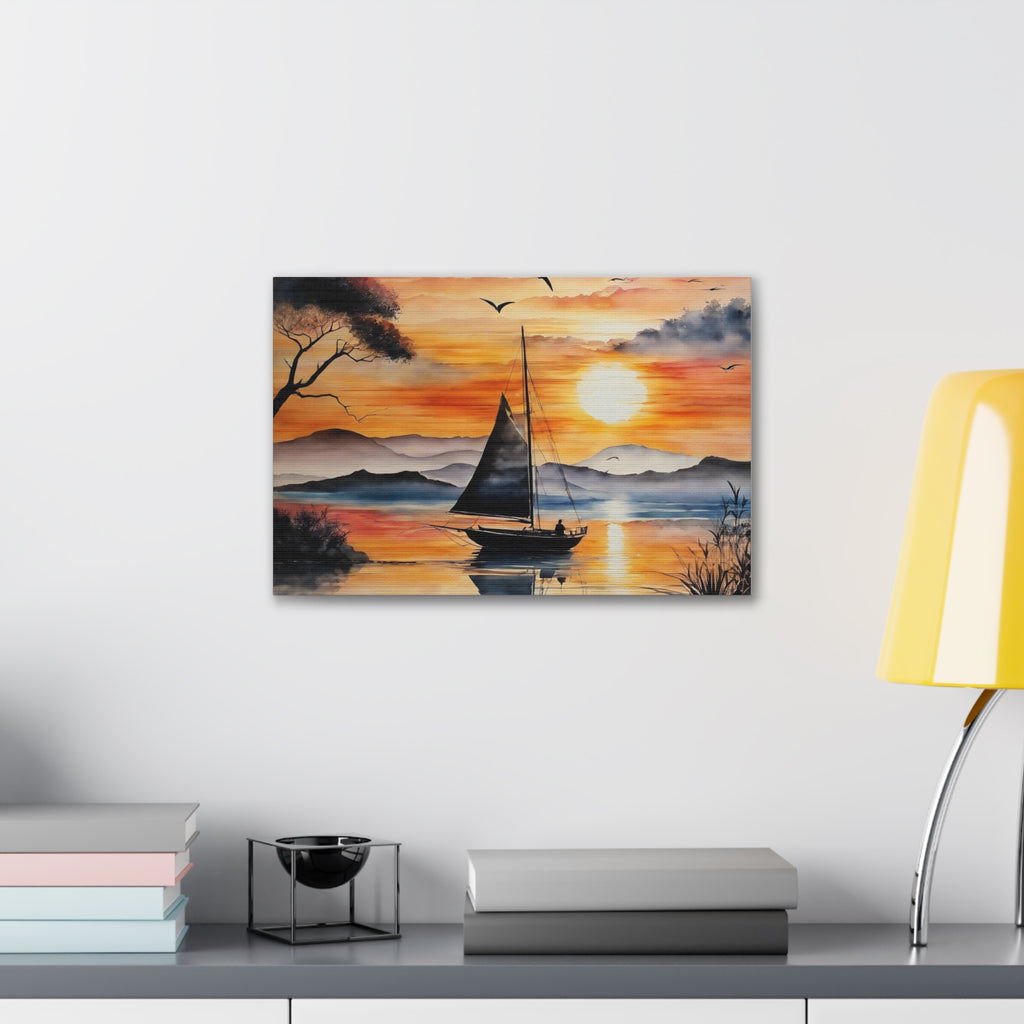 Sailboat - Canvas Gallery Wraps