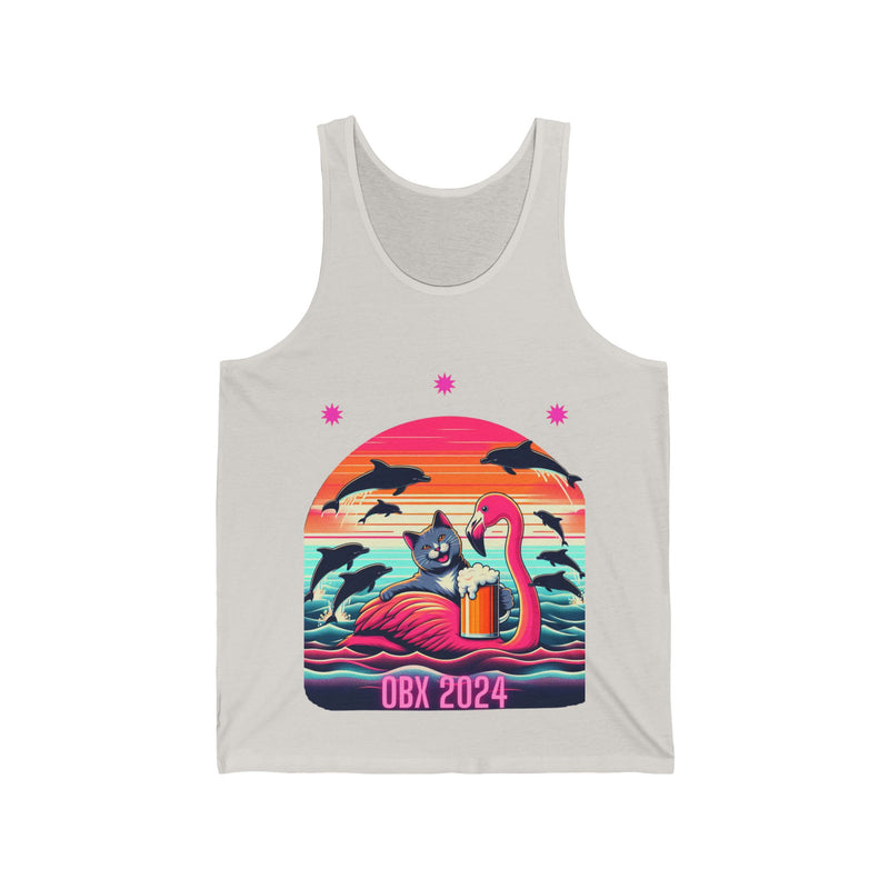 OBX Tank Drip Unisex Jersey Tank