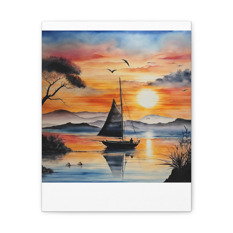 Sailboat - Canvas Gallery Wraps