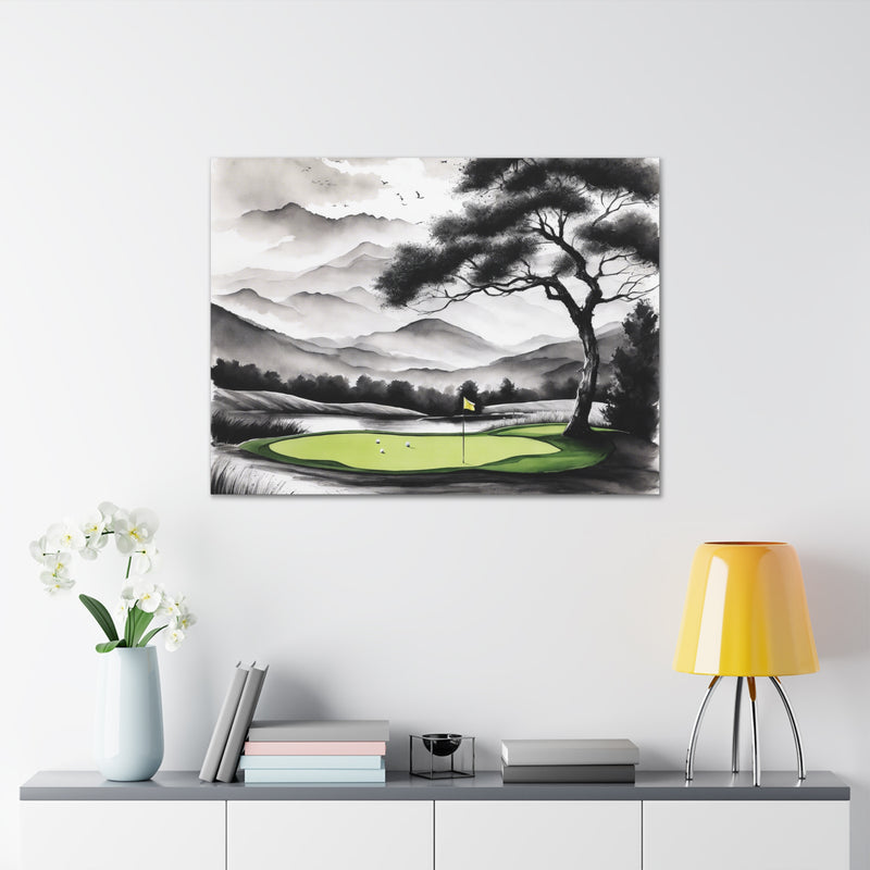 Golf's Dream Canvas Gallery Wraps