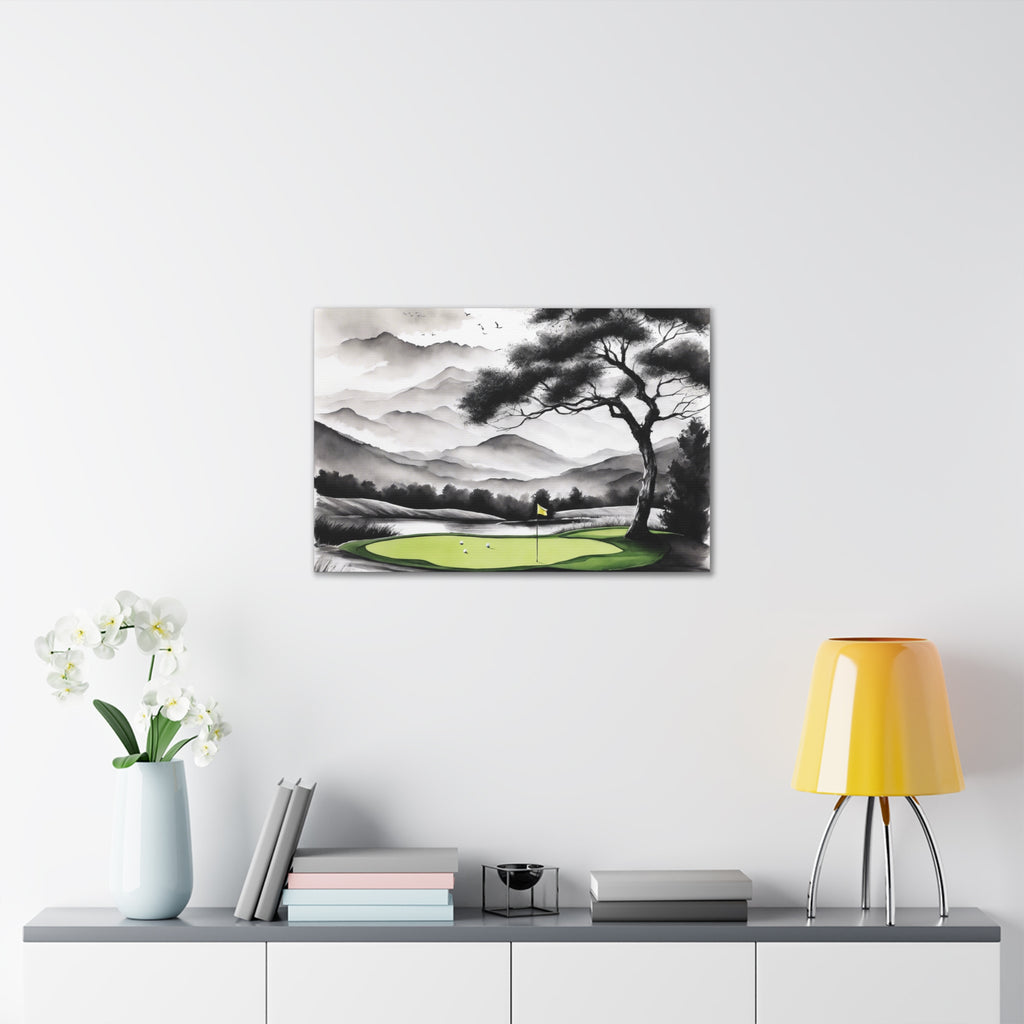 Golf's Dream Canvas Gallery Wraps