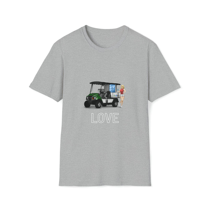 Cart girl love Unisex Softstyle T-Shirt