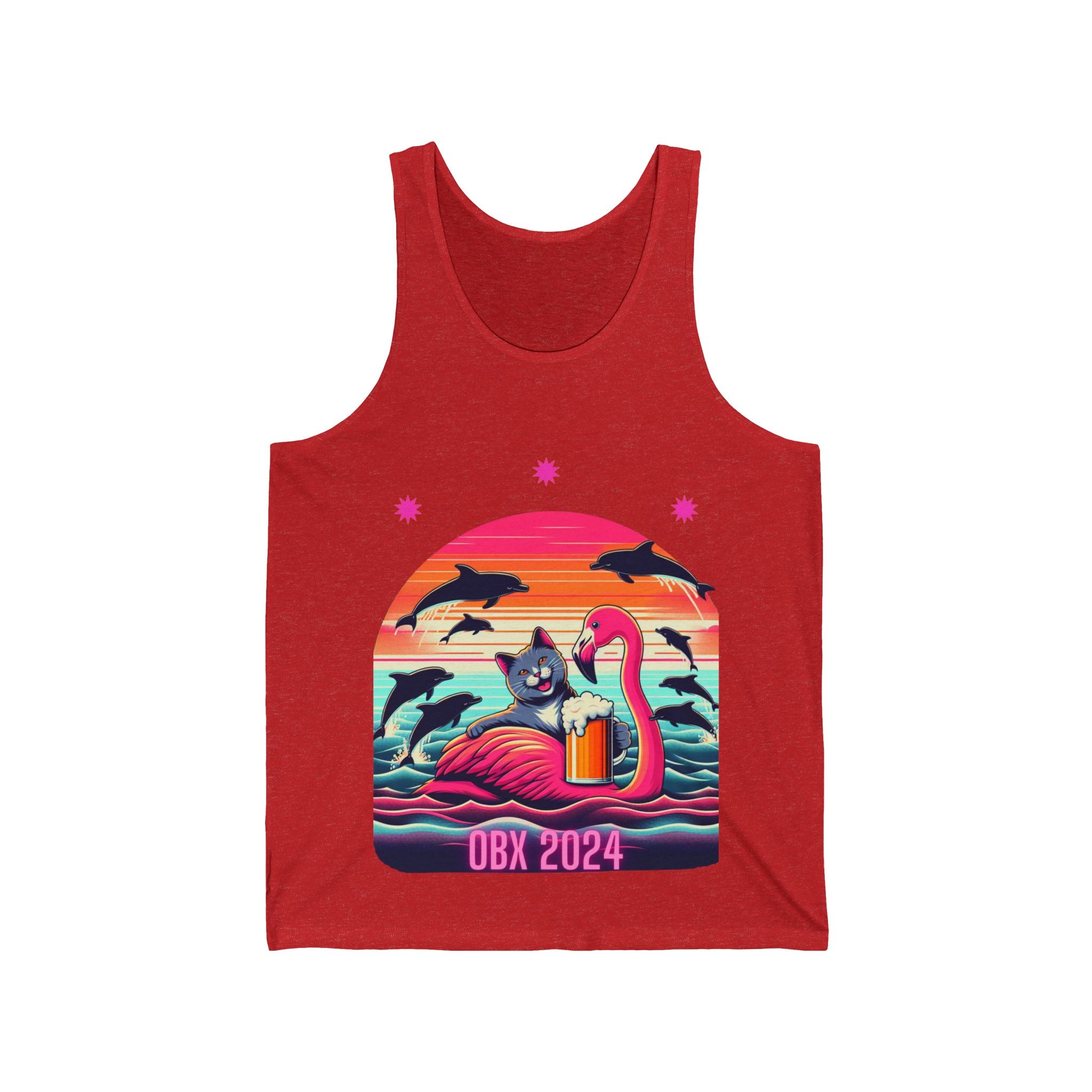 OBX Tank Drip Unisex Jersey Tank