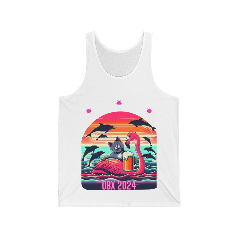 OBX Tank Drip Unisex Jersey Tank