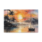 Sunset Canvas Stretched, 1.5''