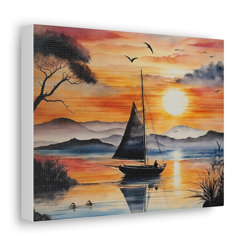 Sailboat - Canvas Gallery Wraps