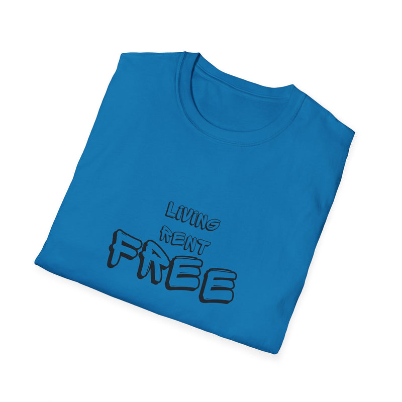 Living Rent Free - Unisex Softstyle T-Shirt