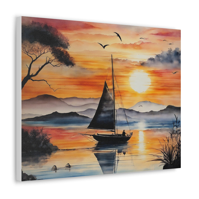 Sailboat - Canvas Gallery Wraps