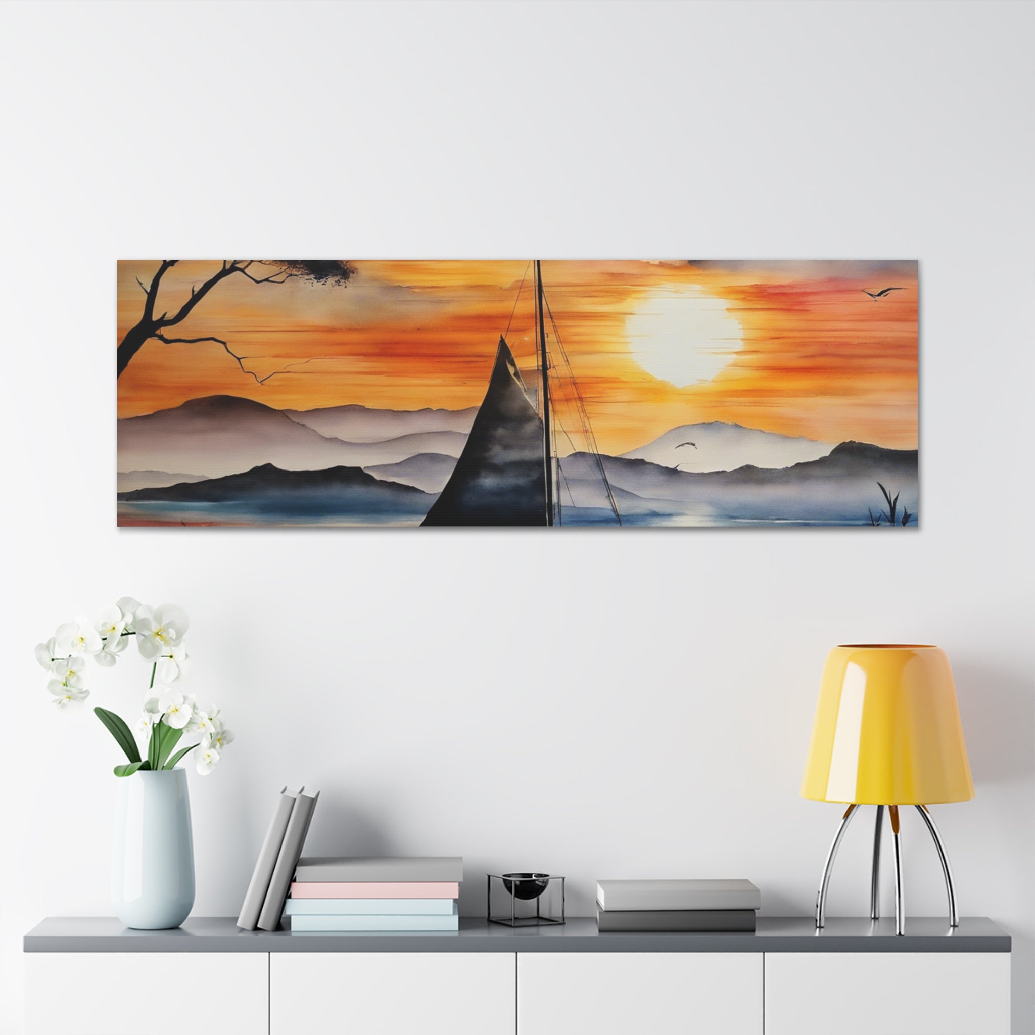 Sailboat - Canvas Gallery Wraps