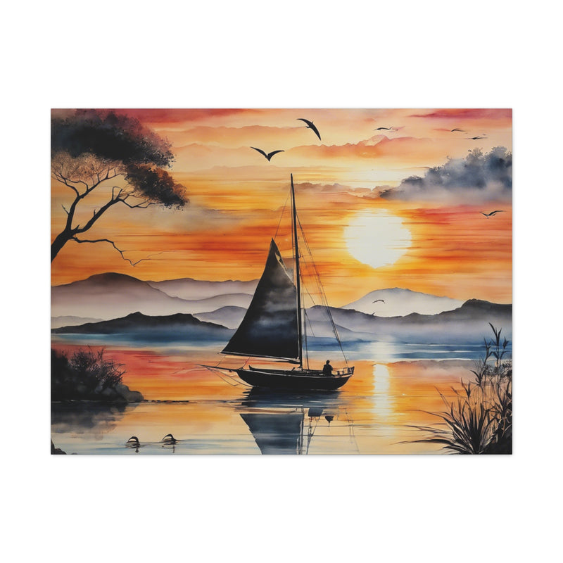 Sailboat - Canvas Gallery Wraps