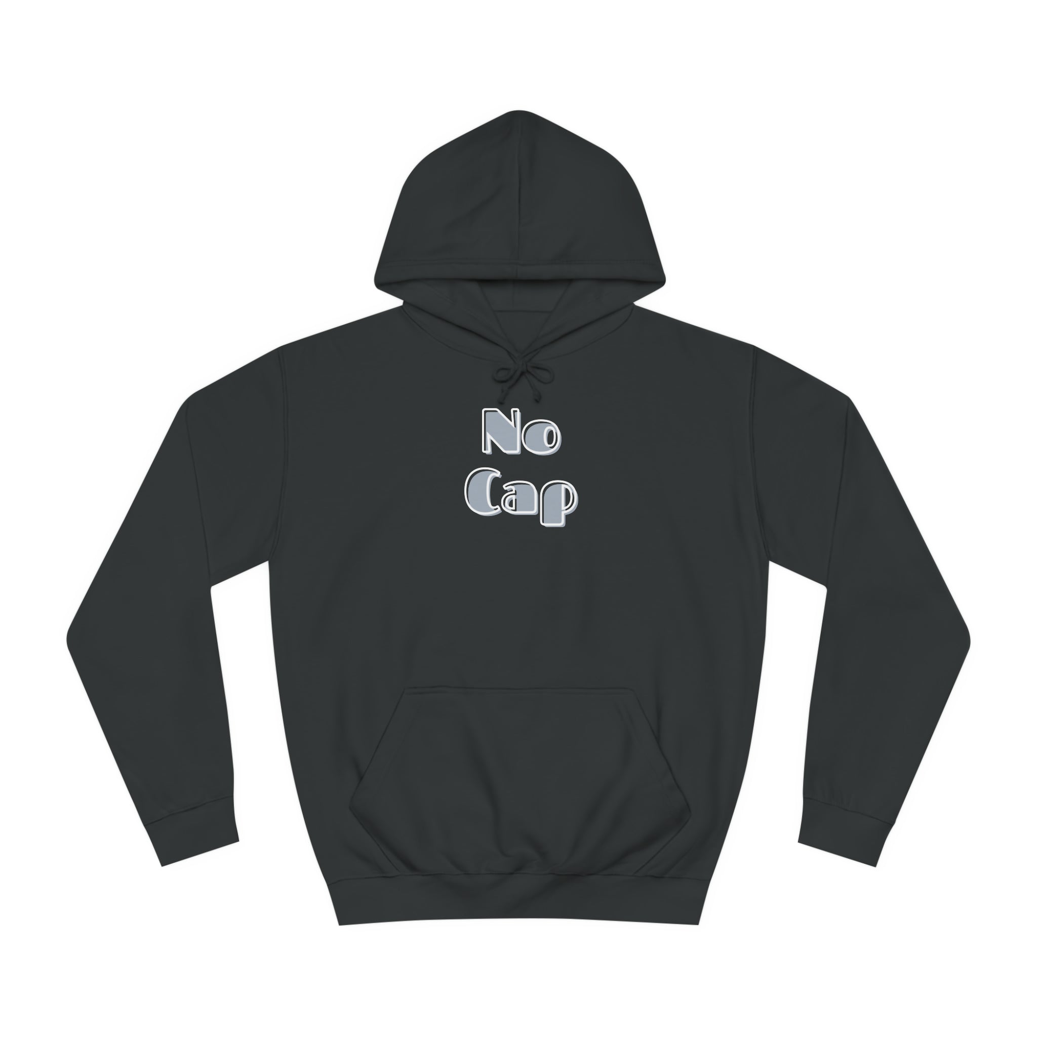 No Cap- Unisex College Hoodie -meaning “no lie” or “for real”