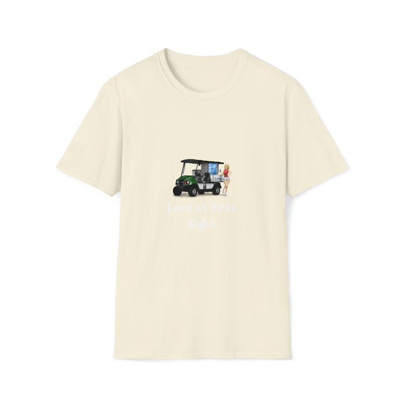 Cart girl love at first sight Unisex Softstyle T-Shirt