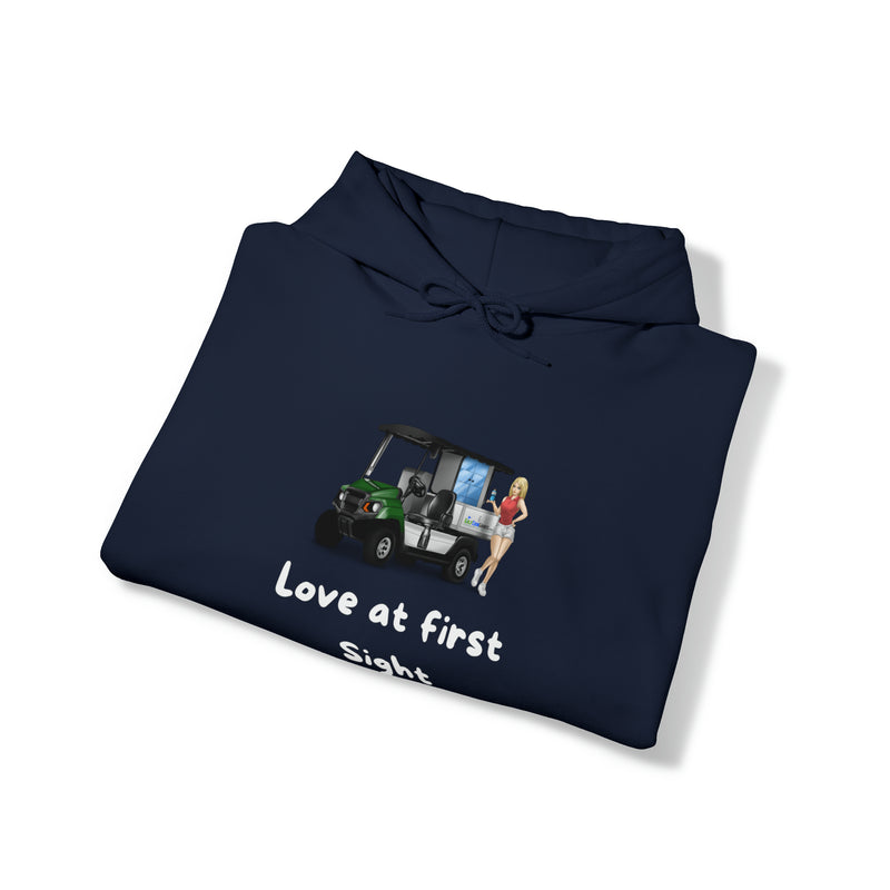 Love at first sight Unisex Heavy Blend™ Hooded Sweatshirt