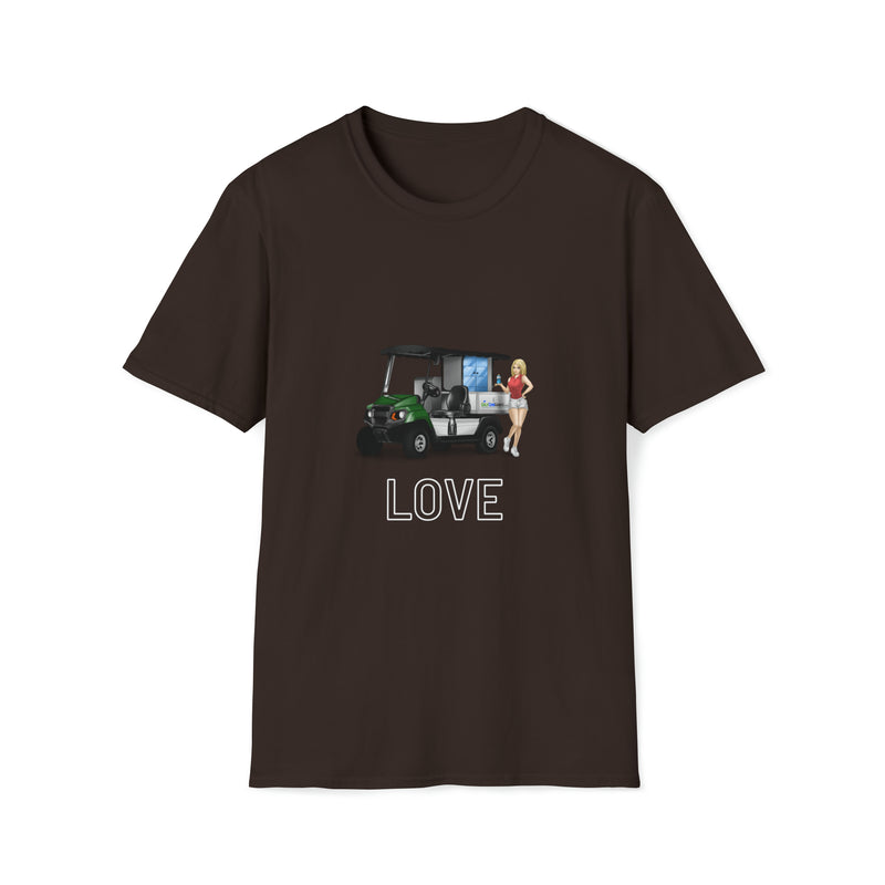 Cart girl love Unisex Softstyle T-Shirt