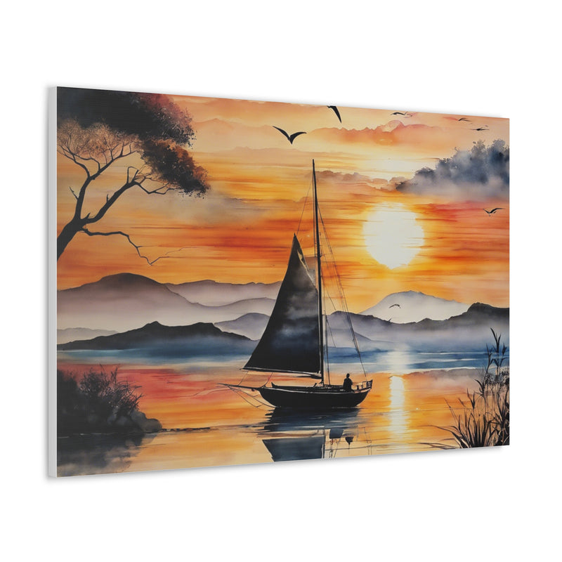 Sailboat - Canvas Gallery Wraps