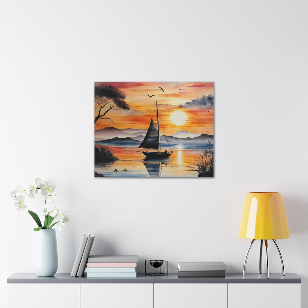 Sailboat - Canvas Gallery Wraps
