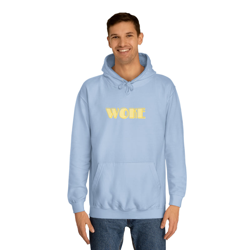 Woke- Unisex College Hoodie