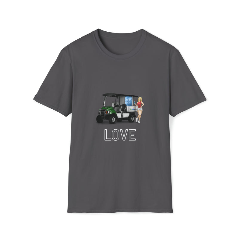 Cart girl love Unisex Softstyle T-Shirt