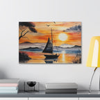 Sailboat - Canvas Gallery Wraps