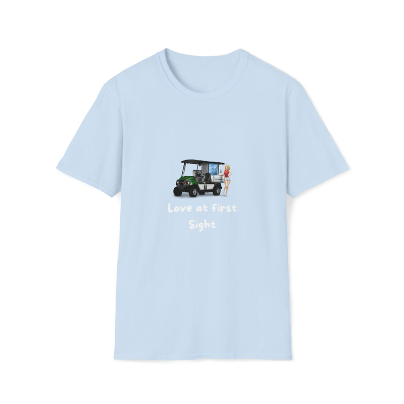 Cart girl love at first sight Unisex Softstyle T-Shirt