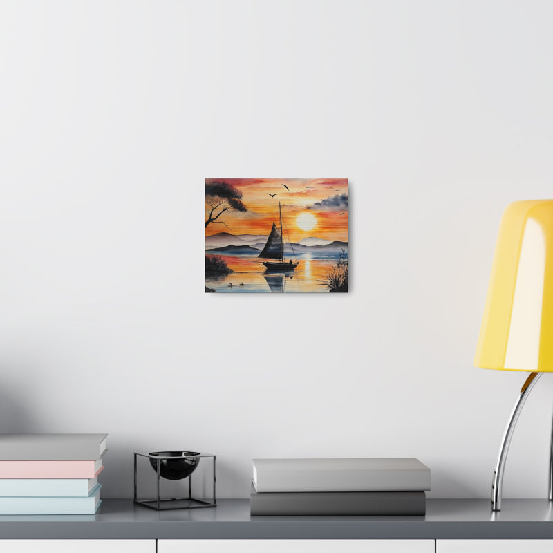 Sailboat - Canvas Gallery Wraps