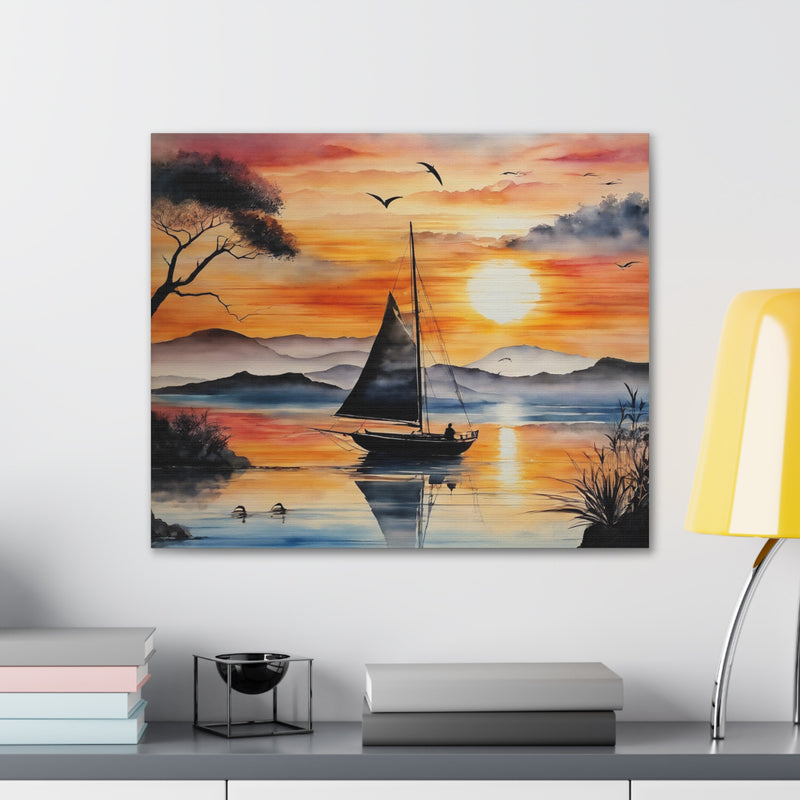 Sailboat - Canvas Gallery Wraps