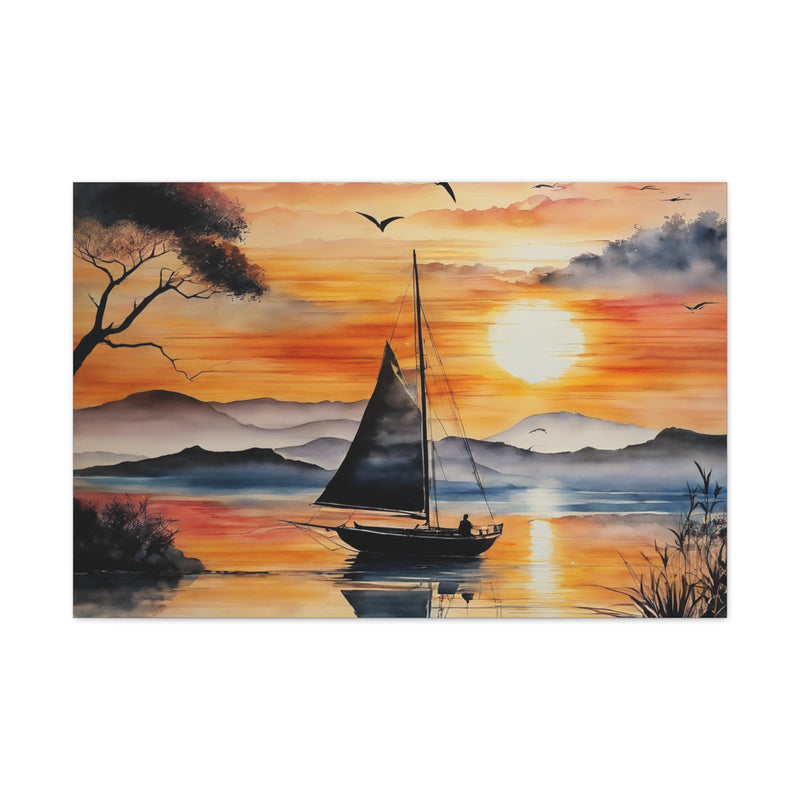 Sailboat - Canvas Gallery Wraps