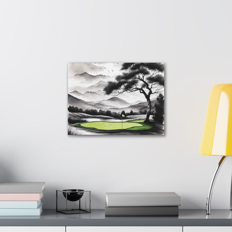 Golf's Dream Canvas Gallery Wraps