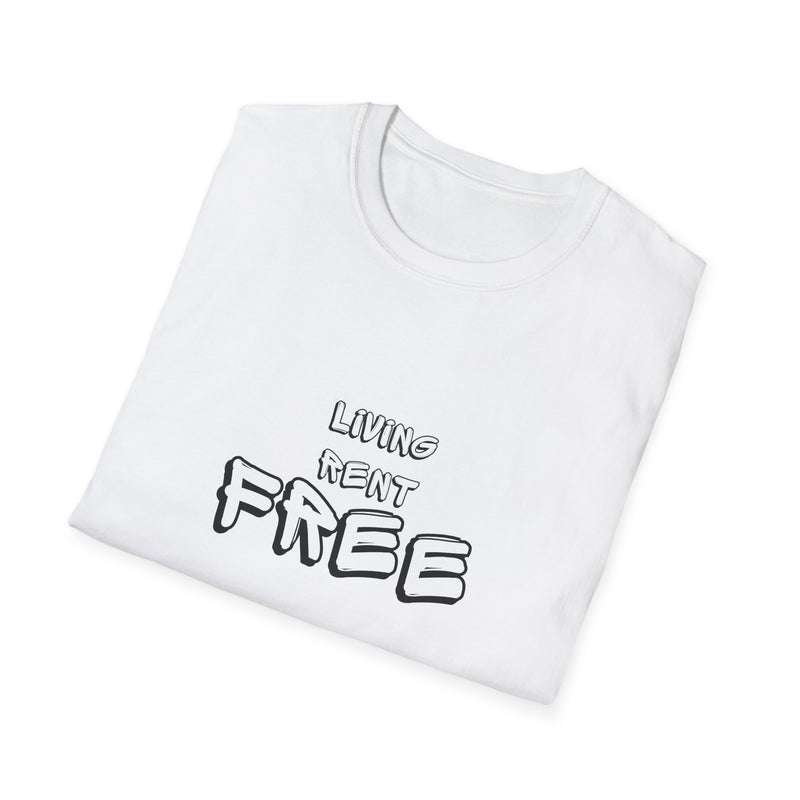 Living Rent Free - Unisex Softstyle T-Shirt