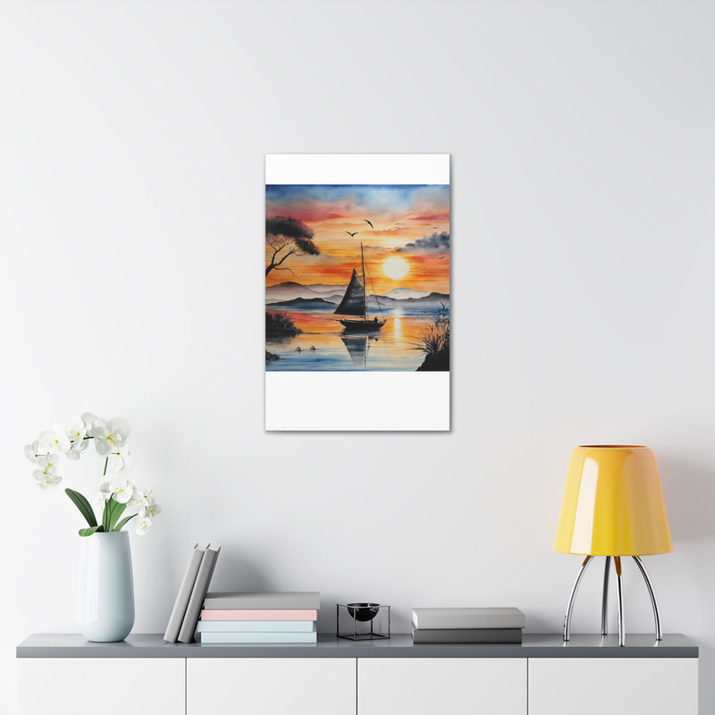 Sailboat - Canvas Gallery Wraps