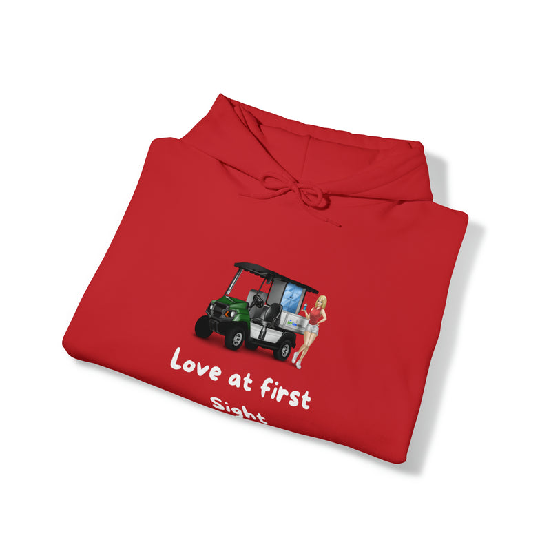 Love at first sight Unisex Heavy Blend™ Hooded Sweatshirt