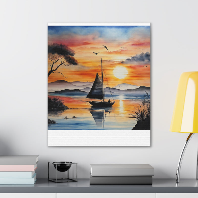 Sailboat - Canvas Gallery Wraps